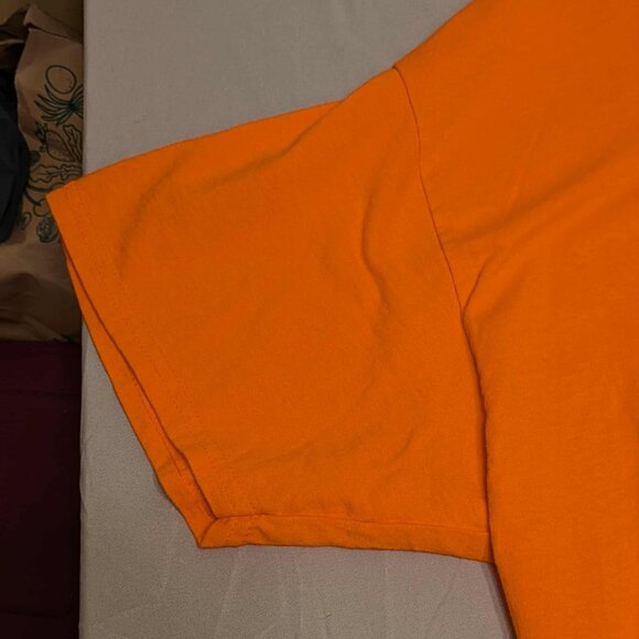 Madison Baumgardner Celebration Mens 2XL Not Licensed On a Gildon Orange Cotton - Picture 5 of 9